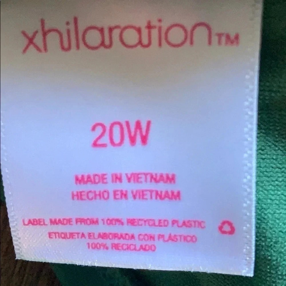 Plus Size Xhilaration Swim Bralette Bikini Top Size 16W NWT - Picture 10 of 10